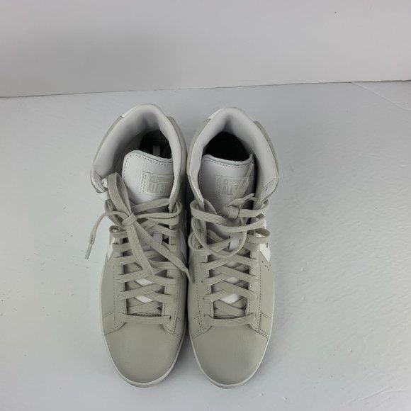 Converse Pro Leather Grey Suede White One Star - Picture 10 of 12